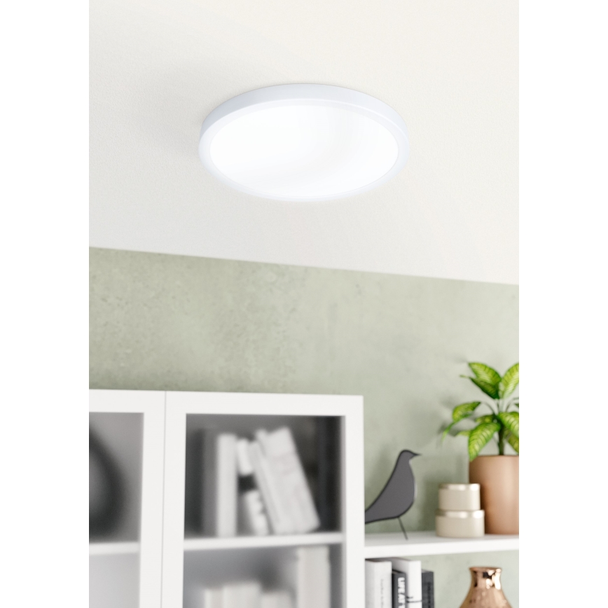 Eglo - LED Kúpeľňové stropné svietidlo LED/20,5W/230V IP44 biela pr. 28,5 cm