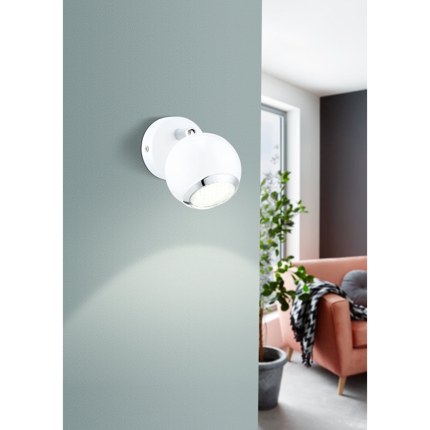 Eglo - LED Bodové svietidlo 1xGU10/3W LED
