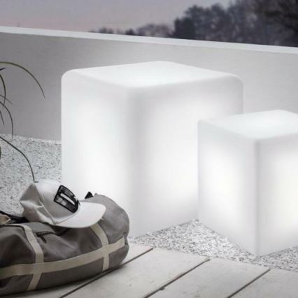 Eglo 31054 - LED RGBW Stmievateľná vonkajšia lampa 1xE27/9W/230V 40 cm IP65