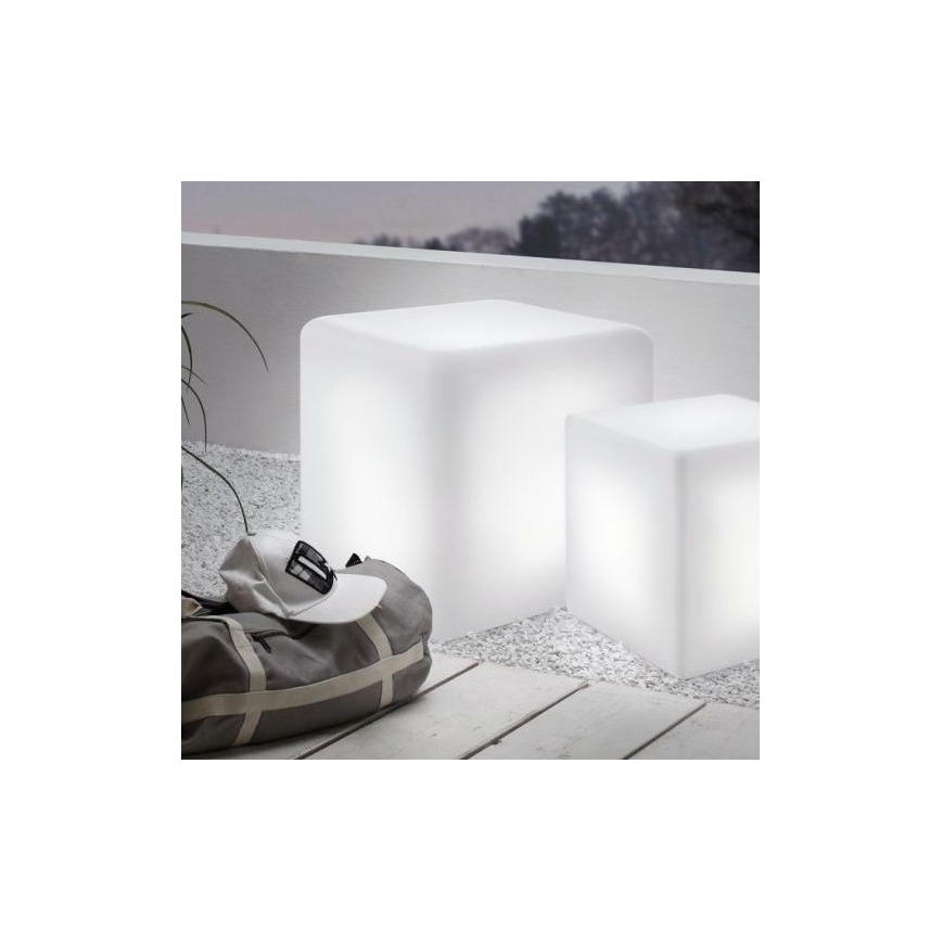 Eglo 31054 - LED RGBW Stmievateľná vonkajšia lampa 1xE27/9W/230V 40 cm IP65