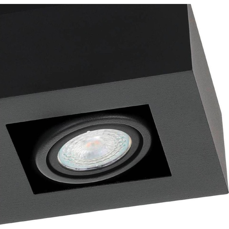 Eglo 31064 - LED bodové svietidlo MENDOZA 3xLED/4,7W/230V 3000K čierna