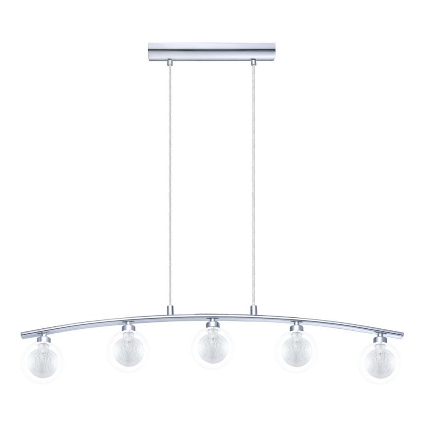 Eglo 31424 - Luster na lanku ROSARNO 5xG9/33W/230V