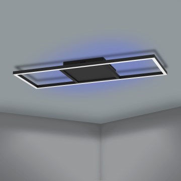 Eglo 31431 - LED RGBW Stmievateľné stropné svietidlo CALAGRANO-Z LED/21W/230V 3000-6500K čierna