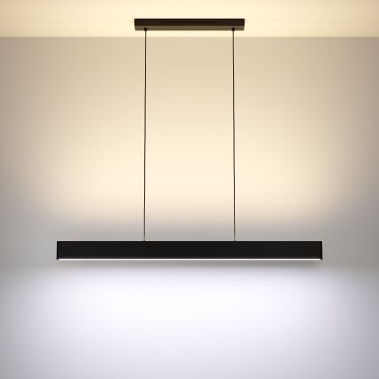 Eglo 31433 - LED RGBW Stmievateľný luster na lanku ANDREAS-Z LED/38W/230V 2700-6500K čierna