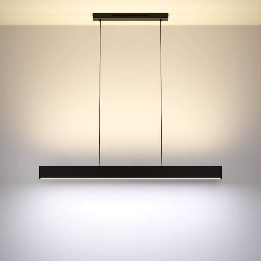 Eglo 31433 - LED RGBW Stmievateľný luster na lanku ANDREAS-Z LED/38W/230V 2700-6500K čierna