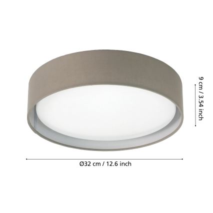Eglo - LED stropné svietidlo LED/11W/230V