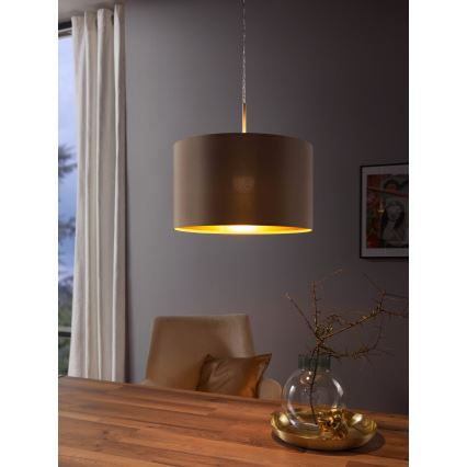 Eglo 31602 - Luster na lanku MASERLO 1xE27/60W/230V