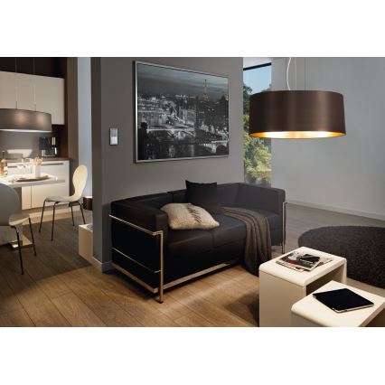 Eglo - Luster na lanku 3xE27/60W/230V