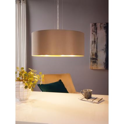 Eglo 31607 - Luster na lanku MASERLO 3xE27/60W/230V