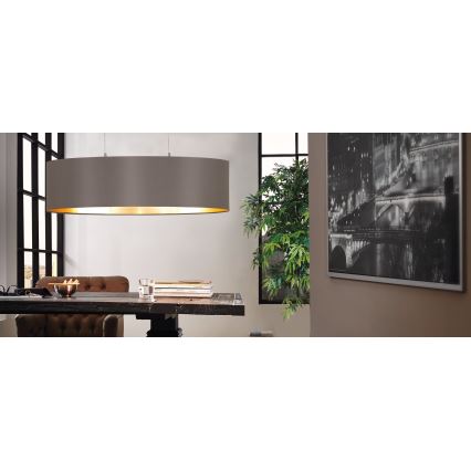 Eglo - Luster na lanku 2xE27/60W/230V
