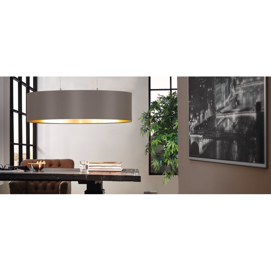 Eglo - Luster na lanku 2xE27/60W/230V