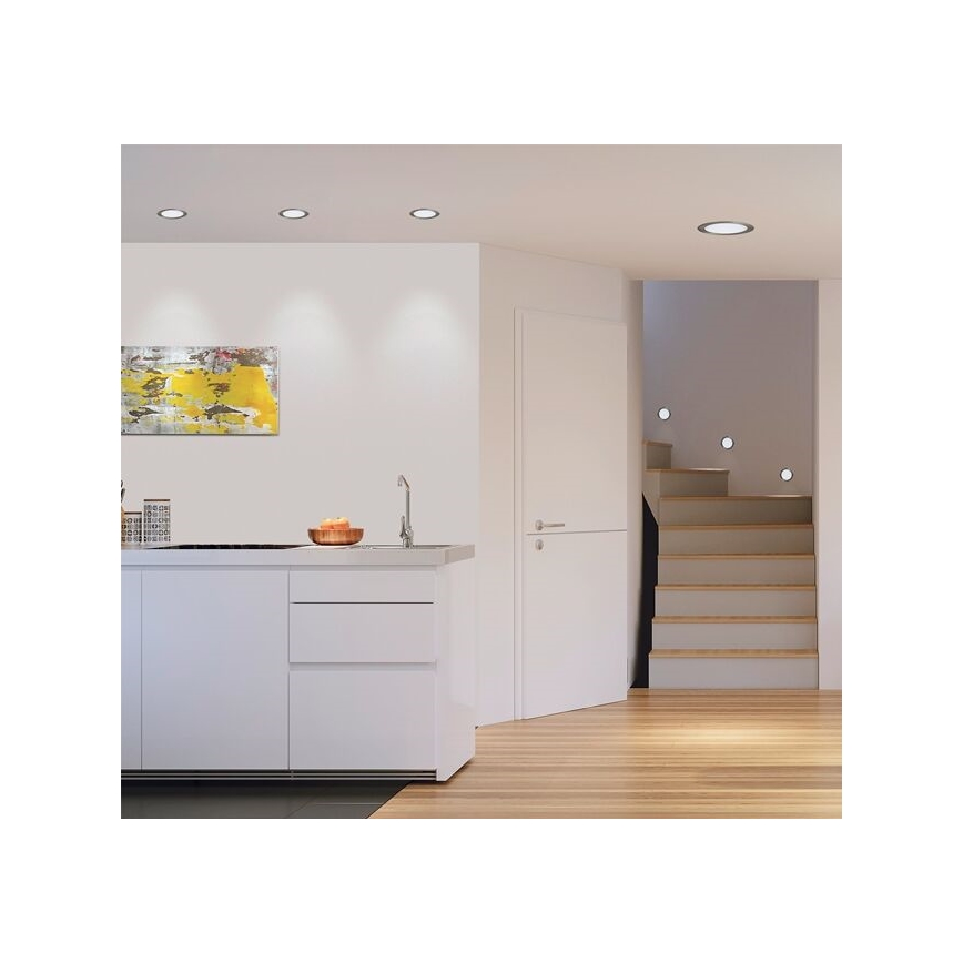 Eglo 31671 - LED podhľadové svietidlo FUEVA 1 LED/10,9W/230V pr. 17 cm