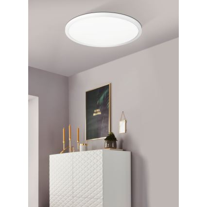 Eglo 31699 - LED RGBW Stmievateľné stropné svietidlo ROVITO-Z LED/16,5W/230V 2700-6500K biela