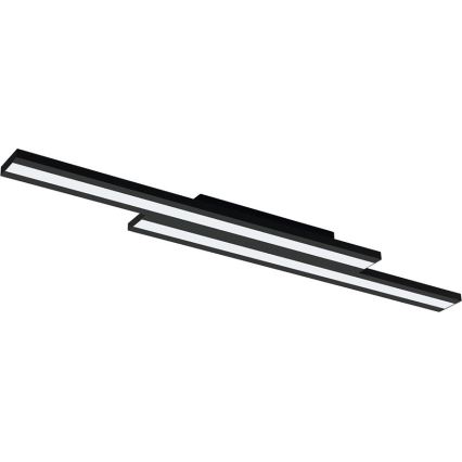 Eglo 31715 - LED RGBW Stmievateľné stropné svietidlo SALITERAS-Z LED/20,4W/230V 2700-6500K čierna