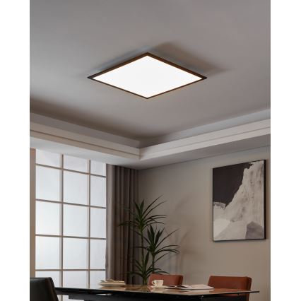 Eglo 31725 - LED Stmievateľné stropné svietidlo SALOBRENA-Z LED/33W/230V 2700-6500K čierna