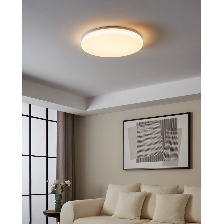 Eglo 31738 - LED Stmievateľné stropné svietidlo TOTARI-Z LED/44,8W/230V 2700-6500K biela