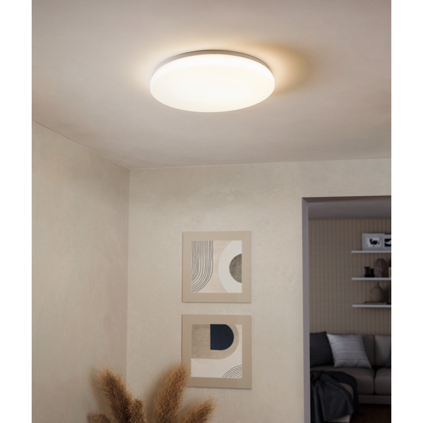 Eglo 31738 - LED Stmievateľné stropné svietidlo TOTARI-Z LED/44,8W/230V 2700-6500K biela