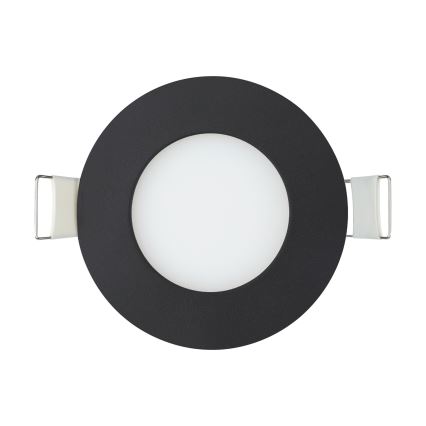 Eglo 31743 - SADA 3x stmievateľných LED podhľadových kúpeľňových svietidiel FUEVA-Z 1xLED/2,8W/230V 2700-6500 IP44 čierne pr. 8,5 cm