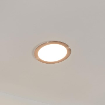 Eglo 31746 - LED Stmievateľné kúpeľňové podhľadové svietidlo FUEVA-Z LED/10,5W/230V 2700-6500K IP44 chróm