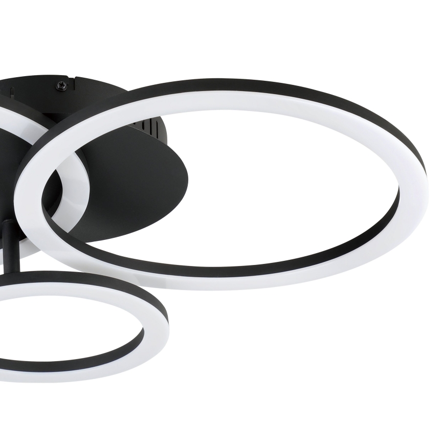 Eglo 31771 - LED Stmievateľné stropné svietidlo PARRAPOS-Z LED/33W/230V 3000-6500K čierna