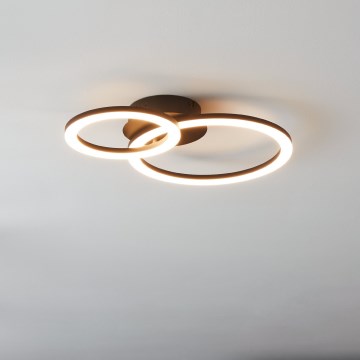 Eglo 31772 - LED Stmievateľné stropné svietidlo PARRAPOS-Z LED/15W/230V 3000-6500K čierna