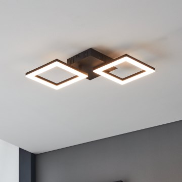 Eglo 31773 - LED Stmievateľné stropné svietidlo PARANDAY-Z LED/15,5W/230V 3000-6500K čierna