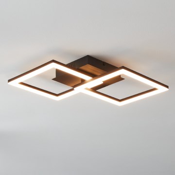 Eglo 31774 - LED Stmievateľné stropné svietidlo PARANDAY-Z LED/21,5W/230V 3000-6500K čierna