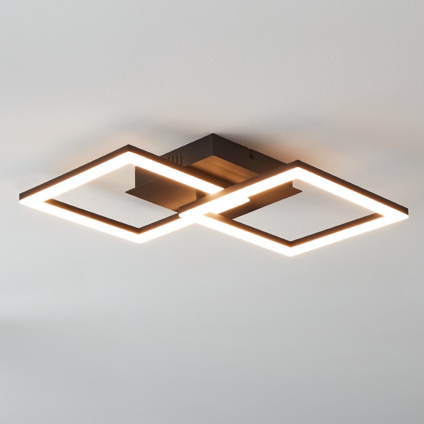 Eglo 31774 - LED Stmievateľné stropné svietidlo PARANDAY-Z LED/21,5W/230V 3000-6500K čierna