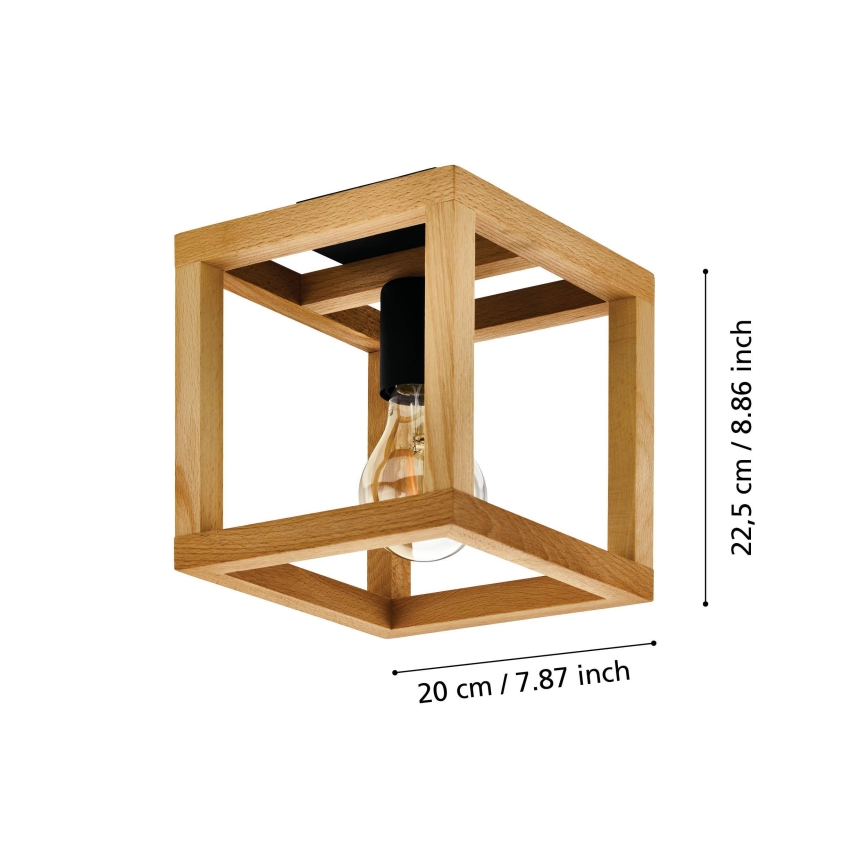 Eglo 32146 - Stropné svietidlo BLACKCROWN 1xE27/40W/230V