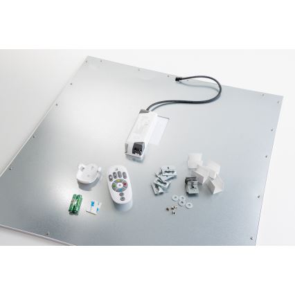 Eglo 32547 - LED RGBW Stmievateľný prisadený/podhľadový panel 2v1 SALOBRENA-C LED/34W/230V biela 60x60 cm + diaľkové ovládanie