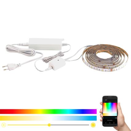 Eglo - LED RGB CCT Pás 5m STRIPE-C LED/16W/230V