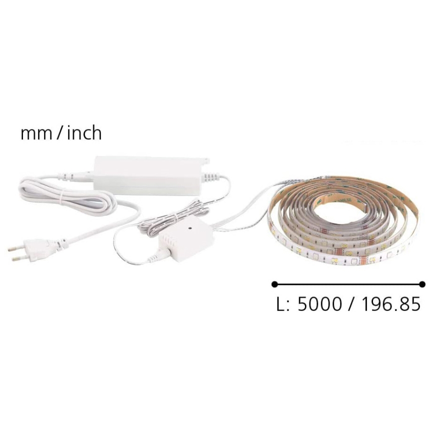 Eglo - LED RGB pásik 5m STRIPE-C LED/19W/230V