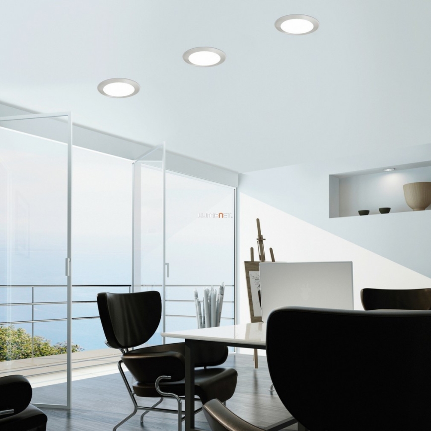 Eglo - LED RGB stmievateľné zapustené stropné svietidlo FUEVA-C LED/10,5W/230V pr. 17 cm