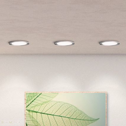 Eglo - LED RGB stmievateľné zapustené stropné svietidlo FUEVA-C LED/10,5W/230V pr. 17 cm