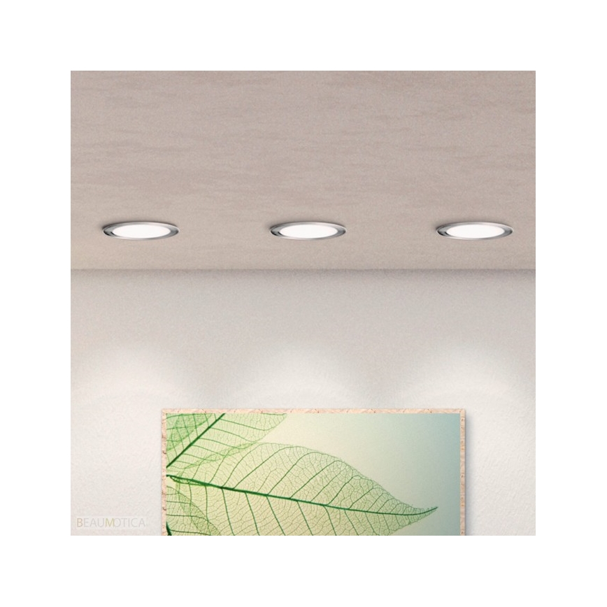 Eglo - LED RGB stmievateľné zapustené stropné svietidlo FUEVA-C LED/10,5W/230V pr. 17 cm