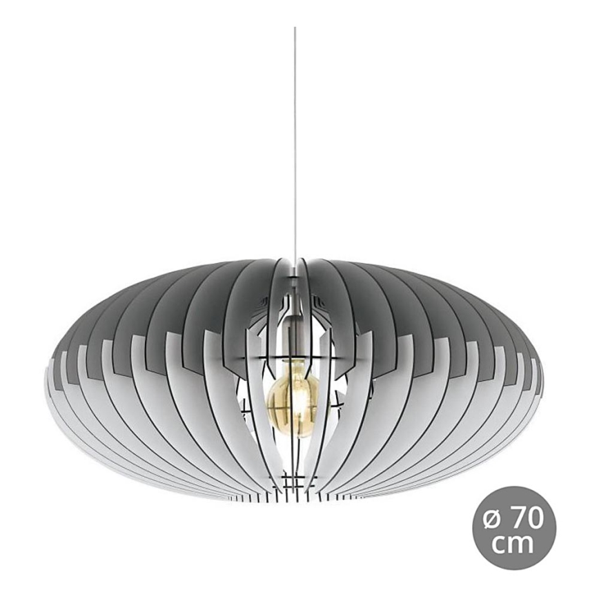 Eglo 32834 - Závesný luster SOTOS na lankách 1xE27/60W/230V pr. 700 mm
