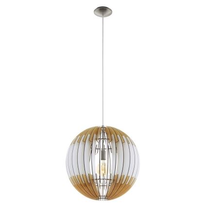 Eglo 32846 - Luster na lanku OLMERO 1xE27/60W/230V