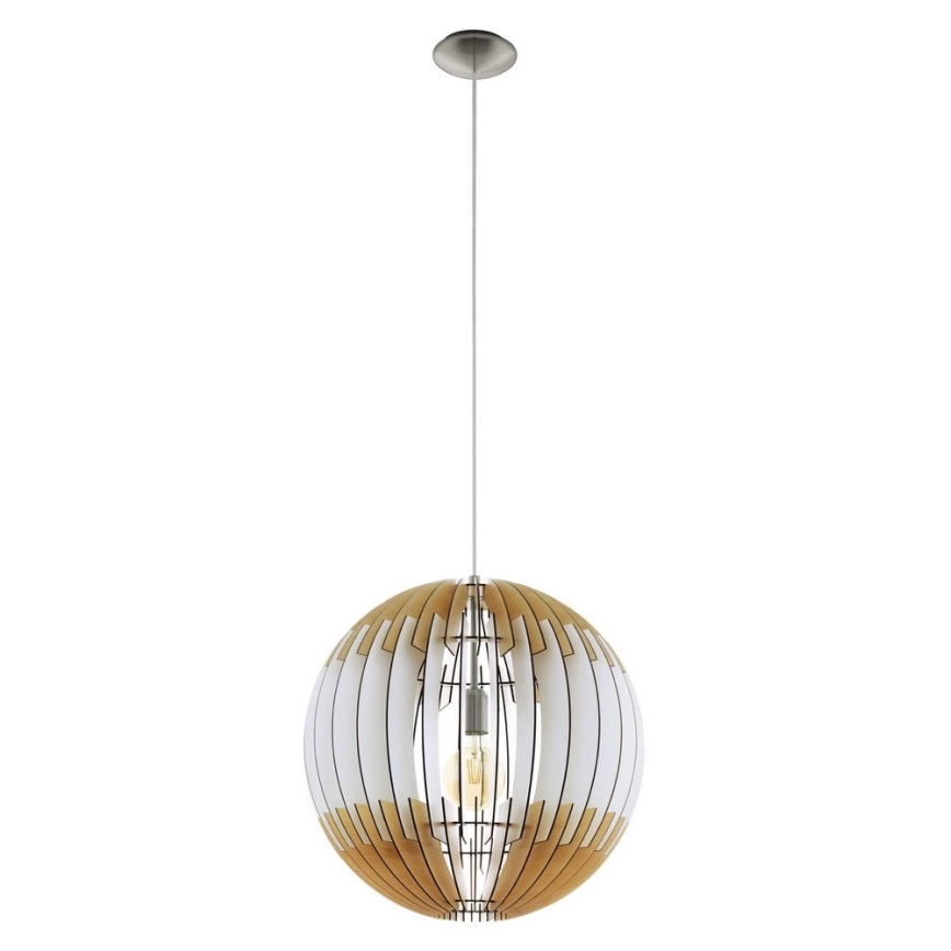 Eglo 32846 - Luster na lanku OLMERO 1xE27/60W/230V