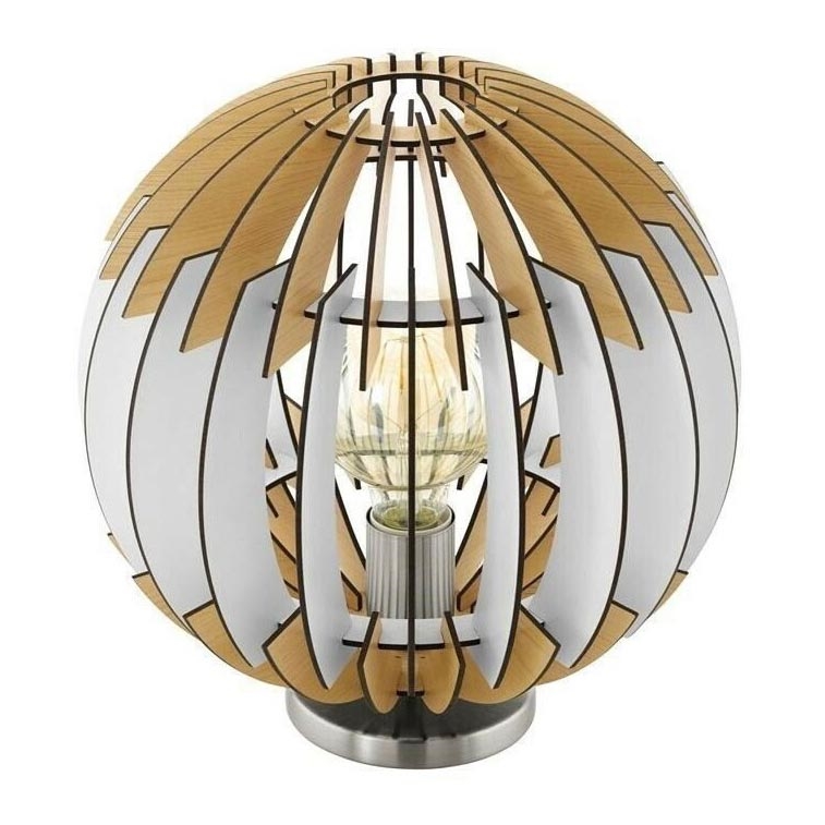 Eglo 32848 - Stolná lampa OLMERO 1xE27/60W/230V