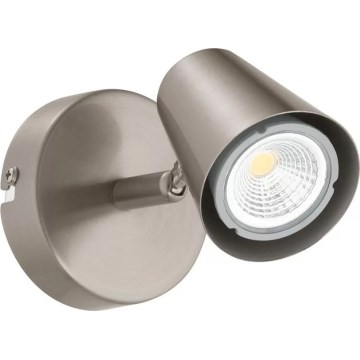 Eglo 32941 - LED stmievateľné nástenné bodové svietidlo TRAVALE 1xGU10/5W/230V matný chróm