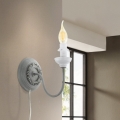 Eglo 33003 - Nástenné svietidlo 1xE14/40W/230V sivé