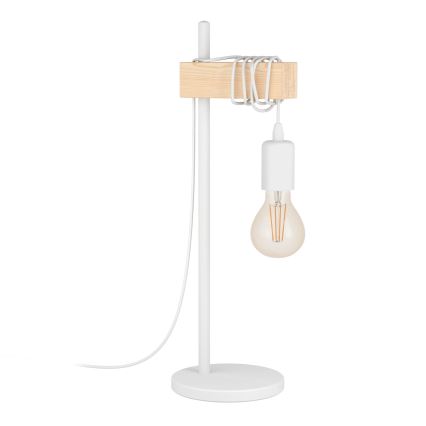 Eglo - Stolná lampa TOWNSHEND 1xE27/10W/230V