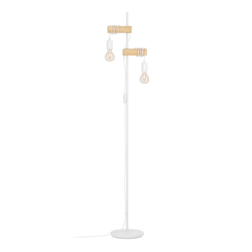 Eglo - Stojacia lampa TOWNSHEND 2xE27/10W/230V