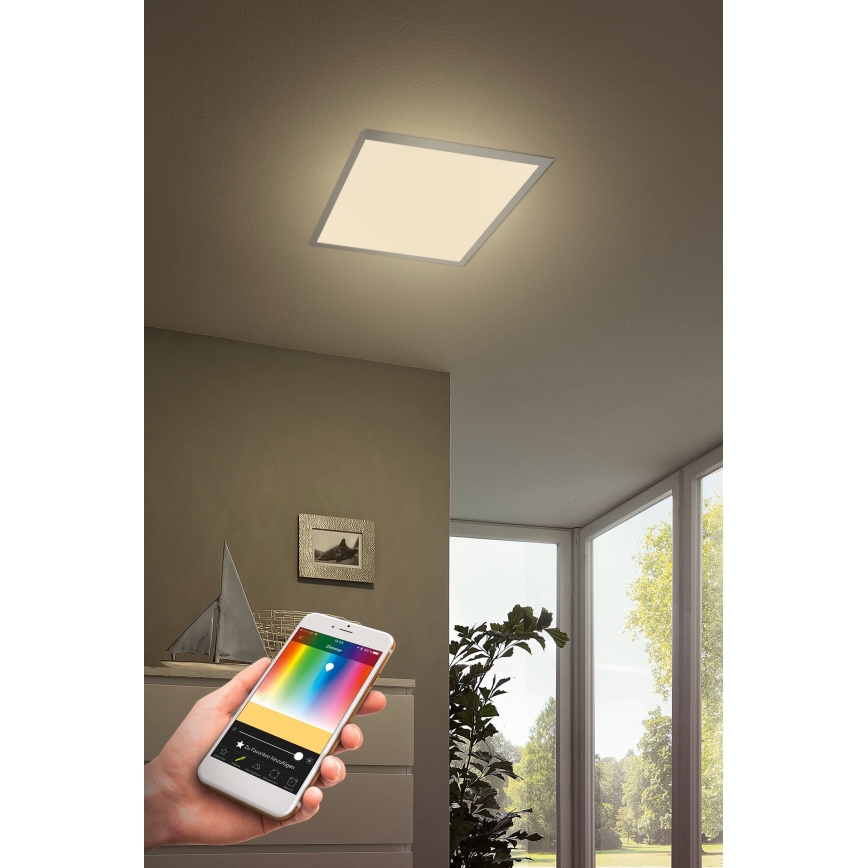 Eglo 33204 - LED RGBW Stmievateľné svietidlo SALOBRENA-C LED/34W/230V 2700-6500K + diaľkové ovládanie