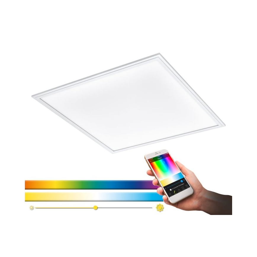 Eglo 33204 - LED RGBW Stmievateľné svietidlo SALOBRENA-C LED/34W/230V 2700-6500K + diaľkové ovládanie
