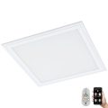 Eglo 33206 - LED RGBW stmievateľné stropné svietidlo SALOBRENA-C LED/16W/230V 30x30 cm + diaľkové ovládanie