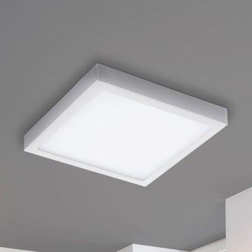 Eglo 33209 - LED RGBW stmievateľné stropné svietidlo FUEVA-C LED/21W/230V 2700-6500K 30x30 cm biela