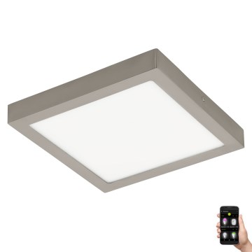 Eglo 33211 - LED RGBW Stmievateľné stropné svietidlo FUEVA LED/24W/230V 30x30 cm