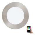Eglo 33214 - LED RGBW stmievateľné zapustené stropné svietidlo FUEVA-C LED/5,4W/230V pr. 12 cm
