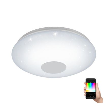 Eglo 33218 - LED RGBW Stmievateľné stropné svietidlo VOLTAGO-C LED/17W/230V 2700-6500K pr. 38 cm